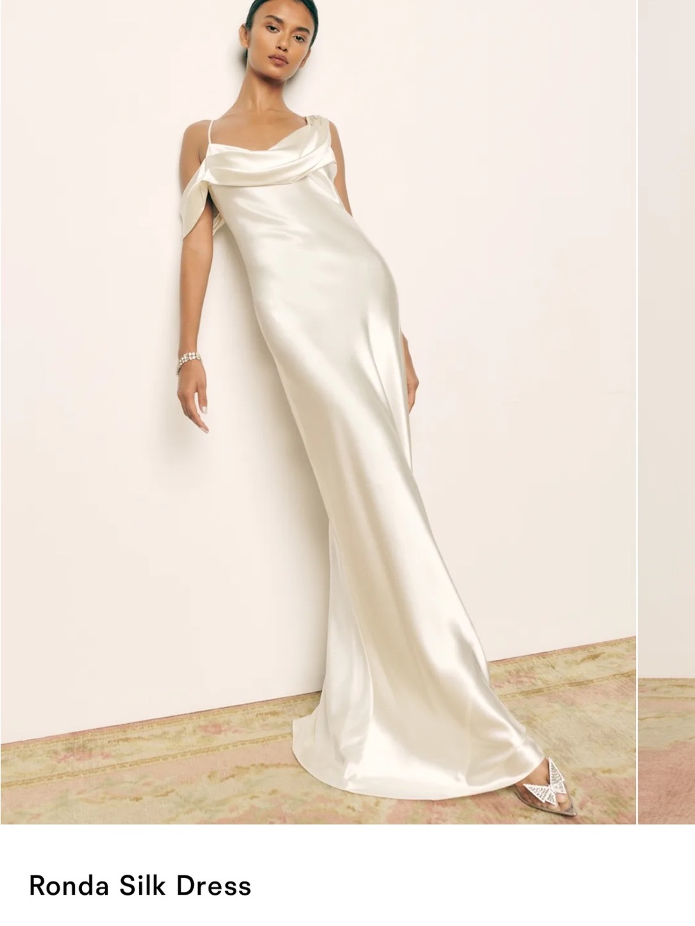 Reformation Ronda Silk Dress - Picture 2 of 5